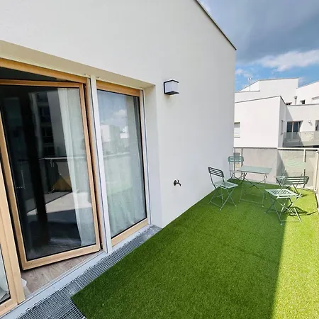 Apartman Lechapee Champenoise Terrasse *